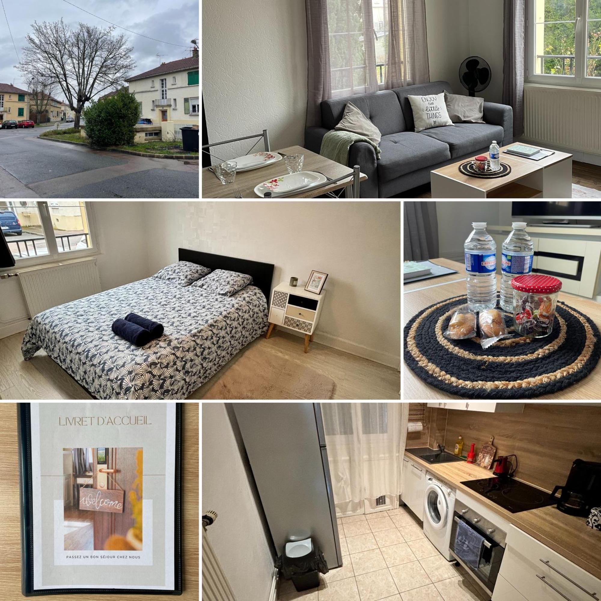Logement Calme + Stationnement Troyes Exteriör bild